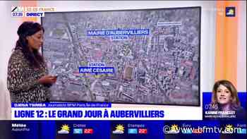 Ligne 12: deux nouvelles stations de métro inaugurées à Aubervilliers - BFMTV