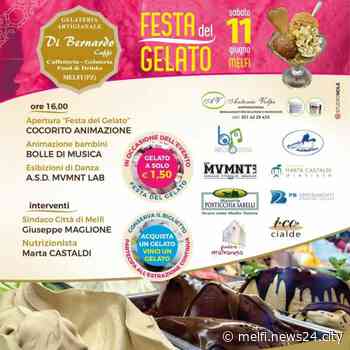 Festa del gelato a Melfi. Oggi pomeriggio 11 giugno presso Di Bernardo Caffè - Melfi News24 City