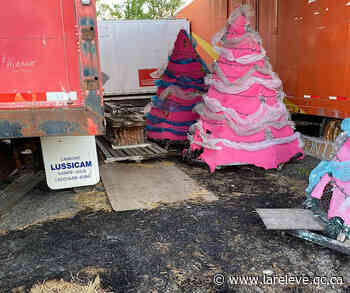 Les chars allégoriques du Défilé de Noël à Sainte-Julie de nouveau victimes de vandalisme! - La Releve