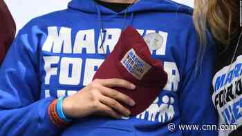 Student-led rallies calling for action on gun violence held in 400 US cities