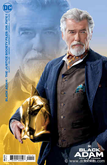 New Cover Art for Black Adam - The Justice Society Files One-Shots! - DC Comics