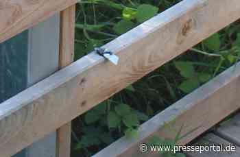 POL-KLE: Rees - Erneutes Feuer am Steg, Cutter-Klinge zurückgelassen - Presseportal.de