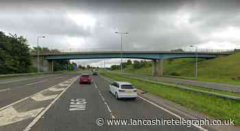 Great Harwood motorist loses licence after driving wrong way on M65