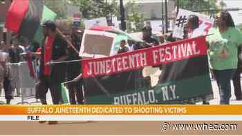 Buffalo Juneteenth dedicated to shooting victims