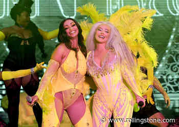 Christina Aguilera Performs ‘Lady Marmalade’ with Mya at LA Pride