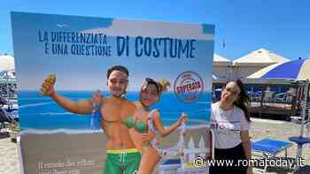 "La differenziata è una questione di costume": la campagna di Ama per la raccolta in spiaggia
