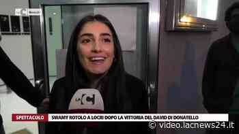 Swamy Rotolo a Locri dopo la vittoria del David di Donatello · Video LaC News24 - LaC News24