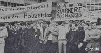 Bonn am 1. Juni 1967: Studentischer Protest gegen Polizeieinsatz - General-Anzeiger Bonn
