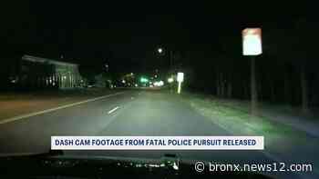 Dash cam video: Police pursuit ends in Glen Ridge fatal crash - News 12 Bronx