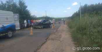 Duas pessoas ficam feridas em acidente na rodovia SE-160 entre Itabaianinha e Arauá - G1