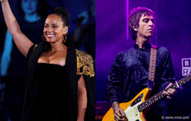 Johnny Marr joins Alicia Keys on stage in Manchester for ‘This Charming Man’