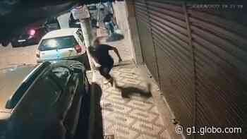 VÍDEO: Câmera flagra execução de homem na região central de Lorena - G1