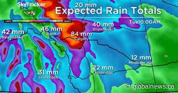 Significant rainfall expected for Calgary-area prompts special weather statement