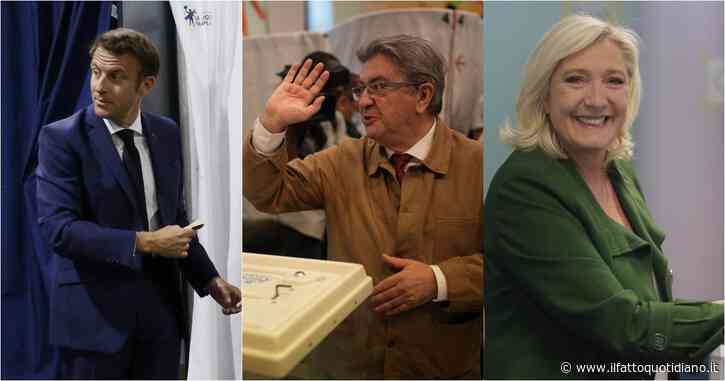 Elezioni in Francia, testa a testa tra la sinistra unita di Mélenchon e la coalizione di Macron. Astensione record