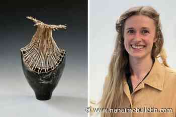 Artist’s pieces combine ceramics and organics