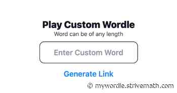 Custom Wordle - Wordle for the classroom