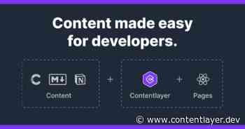 Contentlayer - Contentlayer makes content integration easy for developers