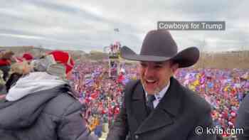 Ahead of sentencing for Jan. 6 riot, Couy Griffin says he only intended to pray at US Capitol - KVIA