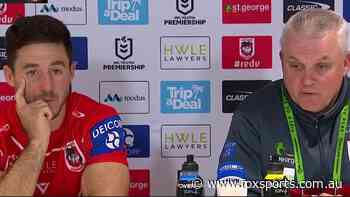 ‘Did a good job on ourselves’: Griffin slams ‘messy’ display as Ennis blasts ‘putrid’ Dragons - Fox Sports