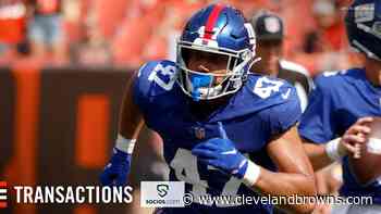 Browns sign TE Nakia Griffin-Stewart - clevelandbrowns.com