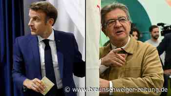 Absolute Mehrheit von Macrons Wählerbündnis bei Parlamentswahl unsicher