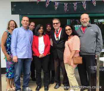 Ealing-Acton MP cycles her way round the festivities
