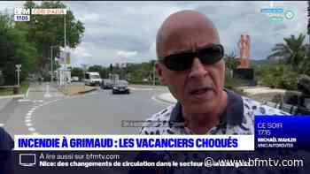 Incendie dans un camping à Grimaud: le choc pour les vacanciers - BFMTV
