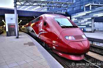 Thalysverkeer Parijs-Brussel verstoord door probleem met bovenleiding - BRUZZ