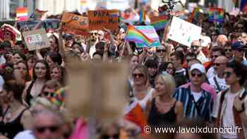 À Arras, une marche des fiertés joyeuse, engagée, colorée, exubérante et sous le soleil ! - La Voix du Nord