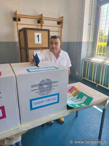 Il candidato di Centro per Cuneo Ettore Grosso ha votato - TargatoCn.it
