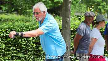 Im Nagolder Kleb - Boule-Sport im Schatten der Platanen - Schwarzwälder Bote