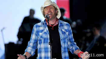 Country music superstar Toby Keith reveals he's been battling stomach cancer