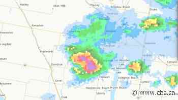 Tornado warning ends for south central Saskatchewan, thunderstorm warning in effect