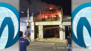 Incêndio em Juazeiro destruiu parte da casa onde morou o ex-prefeito Edvan Pires - Site Miséria