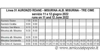 Dolomiti Bus, le corse per Jesolo e le Tre Cime - L'Amico del Popolo