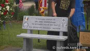 Family travels 7,000 miles to MN for memorial dedication in honor of U.S. Army Specialist