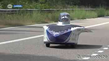 KU Leuven-studenten willen met hun gloednieuwe zonnewagen wereldrecord verbreken - ROB-tv