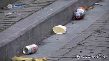 Leuven zamelde afgelopen jaar liefst 326 ton zwerfvuil in, campagne Alles mee? moet dat cijfer naar beneden halen - ROB-tv