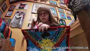 Professional artist with Down syndrome strives to inspire joy from Central Saanich - CTV News VI