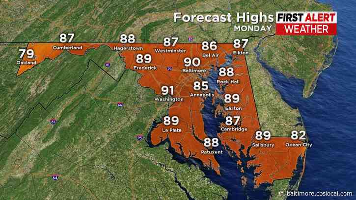 Maryland Weather: Heavy Rains May Follow The High Heat