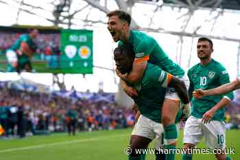 Michael Obafemi revels in eye-catching first Ireland start - Harrow Times