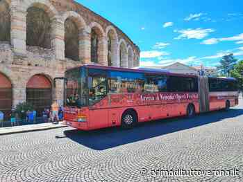 Un bus personalizzato per il 99° Opera Festival di Verona - Prima Verona