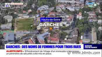Hauts-de-Seine: féminisation des noms de trois rues à Garches - BFMTV