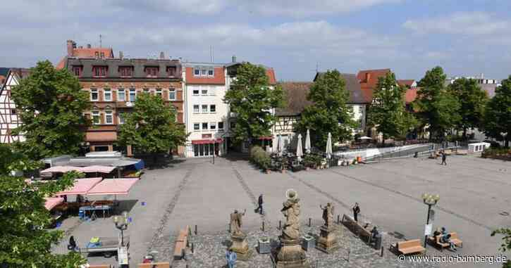 Umleitung durch die Fußgängerzone