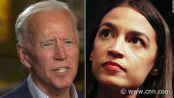 'That's not a yes': Dana Bash asks AOC about Biden endorsement