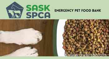 Saskatchewan SPCA gathering donations, pet food for its Pet Food Bank - CJWW