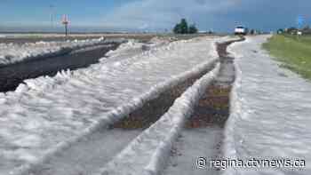 Saskatchewan hailstorm creates hazards for drivers - CTV News Regina
