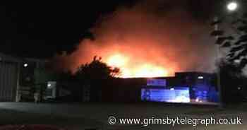 Fire devastates Grimsby firm Bennetts Timber, but boss pledges to come back 'bigger and better' - Grimsby Live