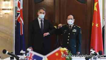 ‘Critical first step:’ Aussie, Chinese defense ministers meet for first time in 3 years