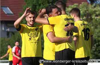 Fußball-Bezirksliga - SV Gebersheim bangt und jubelt - Leonberger Kreiszeitung
